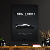 Koenigsegg Jesko Hypercar Poster